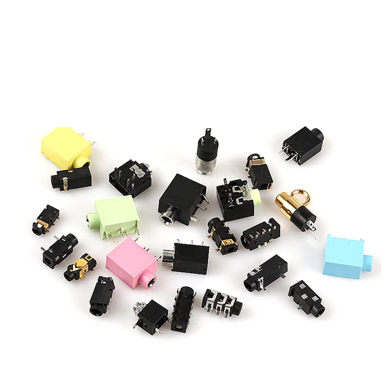 10pcs Headphone Jack 3.5mm PJ PJ313 PJ320 PJ325 PJ326 PJ327 PJ358 PJ392 PJ342 Audio and Video Female Dual Channel Stereo Jack Peaceful Pleasures Health and Wellness