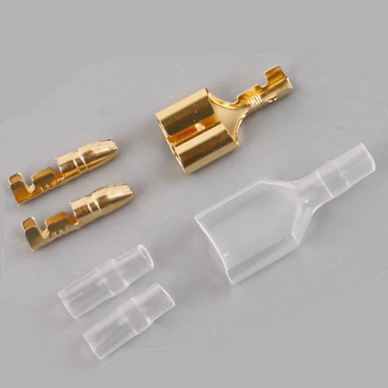 10sets 3.5/4.0mm Bullet Terminal Car Electrical Wire Connector Male & Female Double Bullet Wire Connector Terminals Peaceful Pleasures Health and Wellness