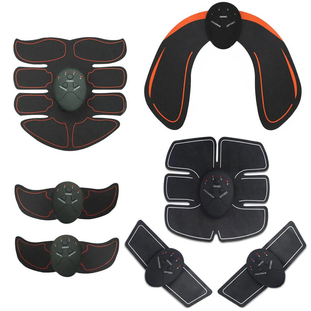 EMS Abs & Hip Muscle Stimulator – Wireless Toner for Men & Women