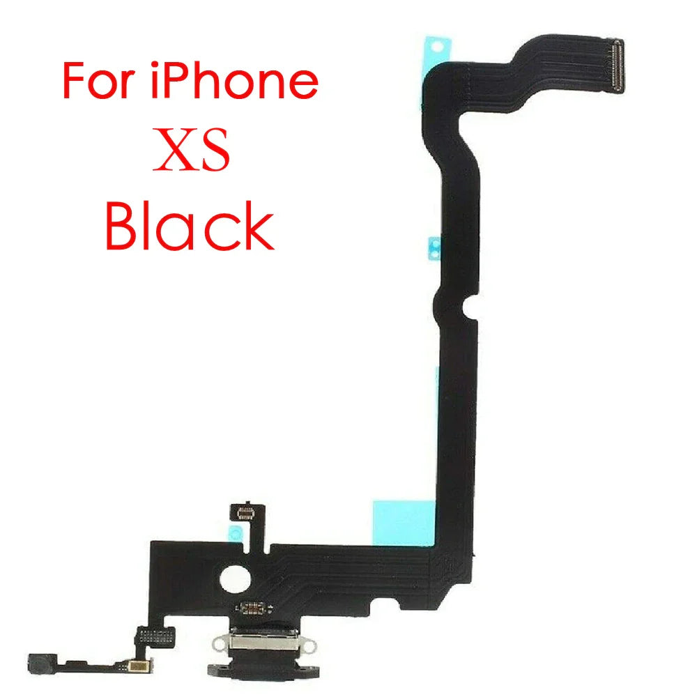 iPhone X XR XS Max Charging Port Dock Flex Cable & Mic Replacement