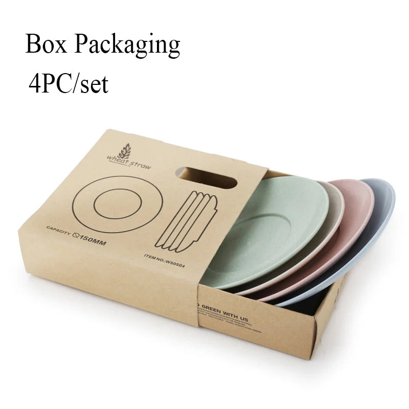 Hot Sale 8-inch Plate Fruit Dish Dessert Tableware Popular Salad Plate Sushi Spaghetti Steak Salad Container Creative Fruit Dish