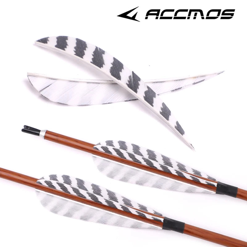 Arrow Feather 3 4 Real Turkey Archery DIY Accessories Hunting