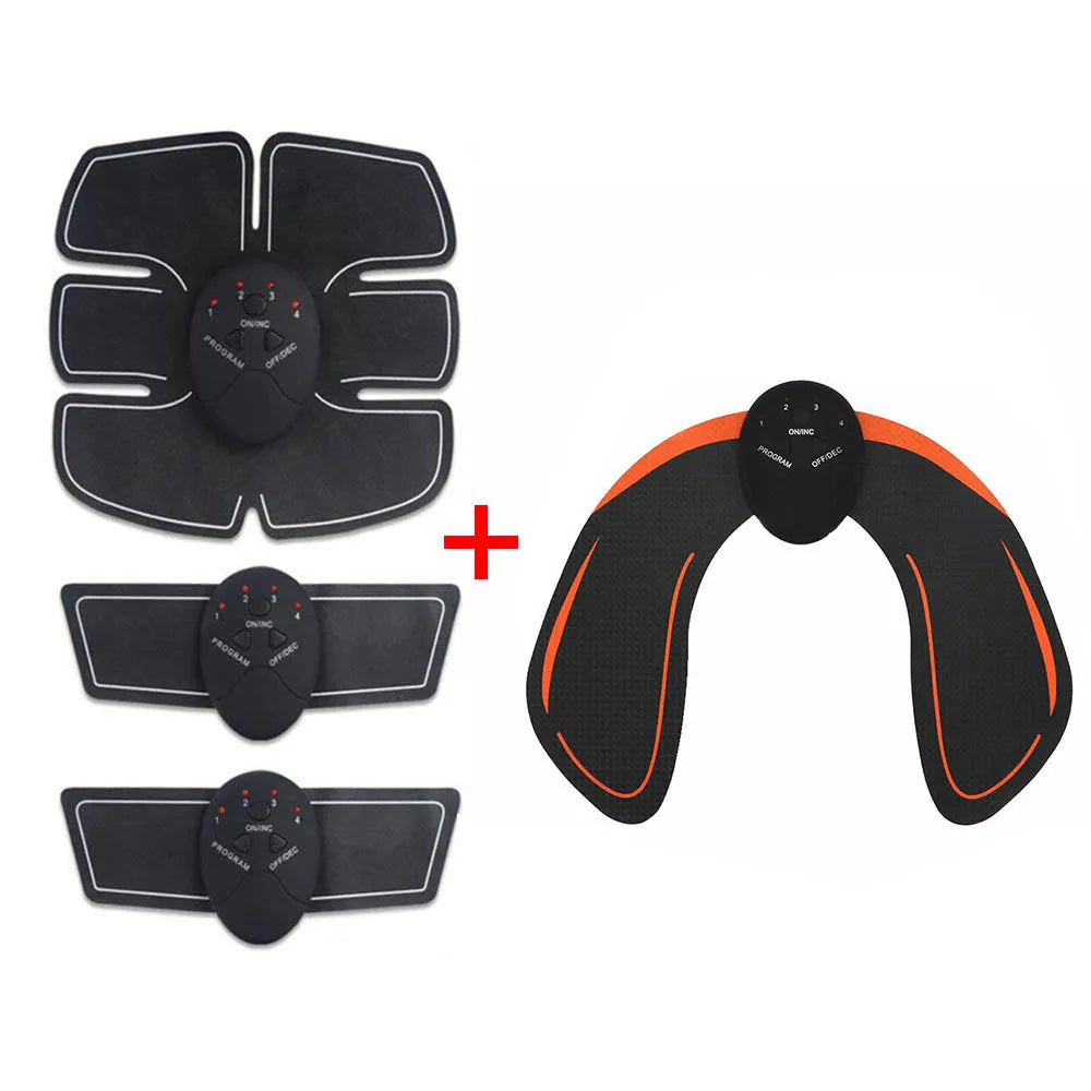 EMS Abs & Hip Muscle Stimulator – Wireless Toner for Men & Women