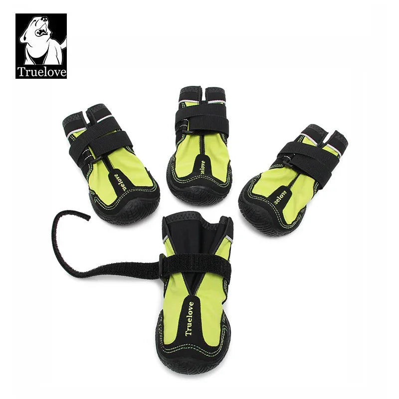 Truelove Water-Resistant Anti-Slip Dog Boots with Reflective | TLS4861 Peaceful Pleasures Health and Wellness