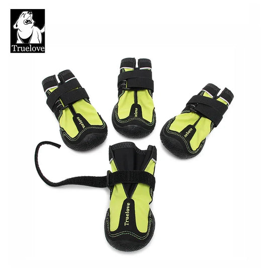 Truelove Water-Resistant Anti-Slip Dog Boots with Reflective | TLS4861 Peaceful Pleasures Health and Wellness