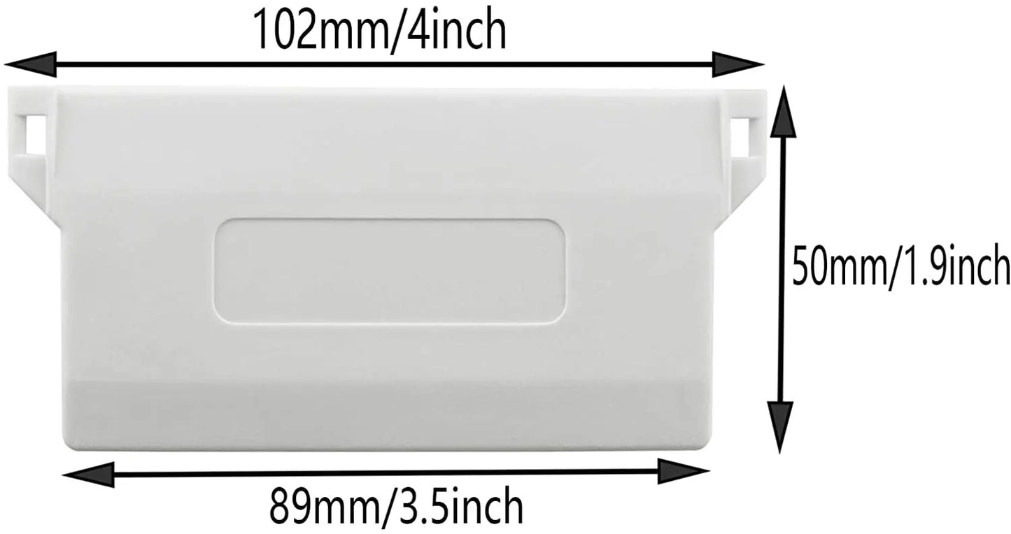 10-Pack Vertical Blind Bottom Weights Replacement Slats
