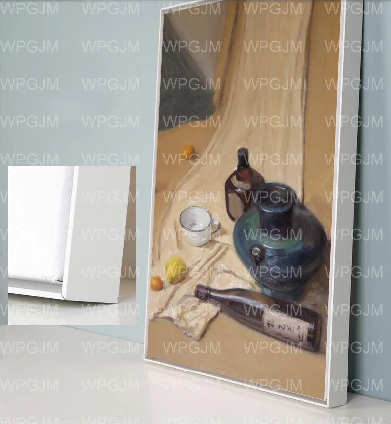 Metal Floating Frame Kit for Home Decoration, Large Wall Picture, Oil Painting Art, DIY Home Decoration, 20,40, 50,60,70,80,90 Peaceful Pleasures Health and Wellness