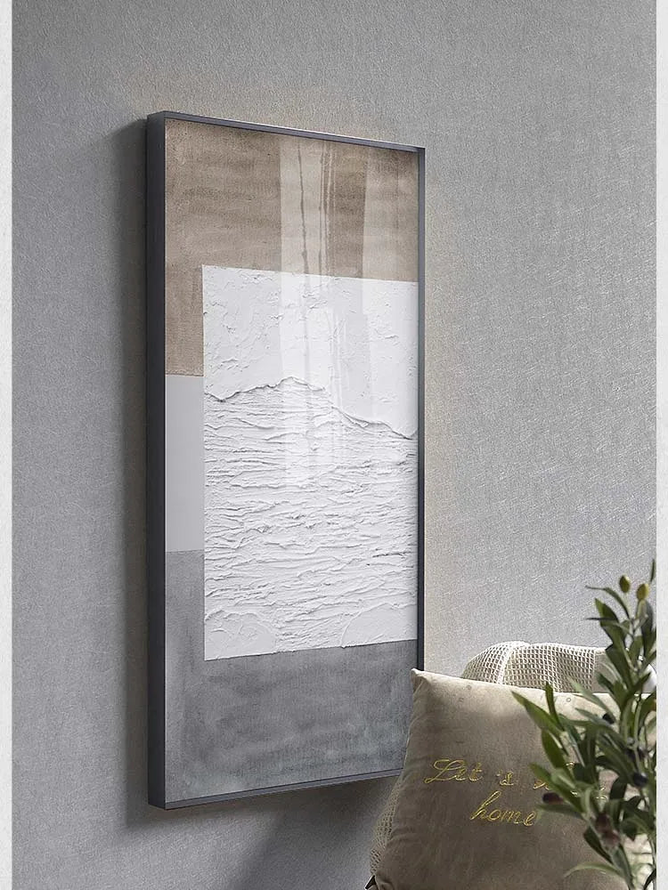 Modern Nordic Abstract Wall Posters for Home Decoration, Handmade Oil Painting on Canvas, Hanging Pictures for Living Room Sofa Peaceful Pleasures Health and Wellness No frame 2 100cmx240cm