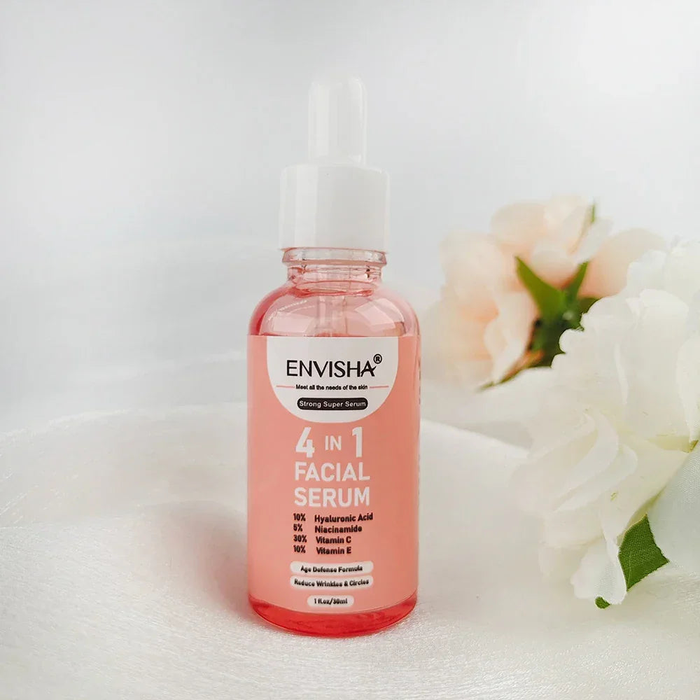 ENVISHA Facial Serum – Hyaluronic Acid, Niacinamide & Vitamin C Peaceful Pleasures Health and Wellness