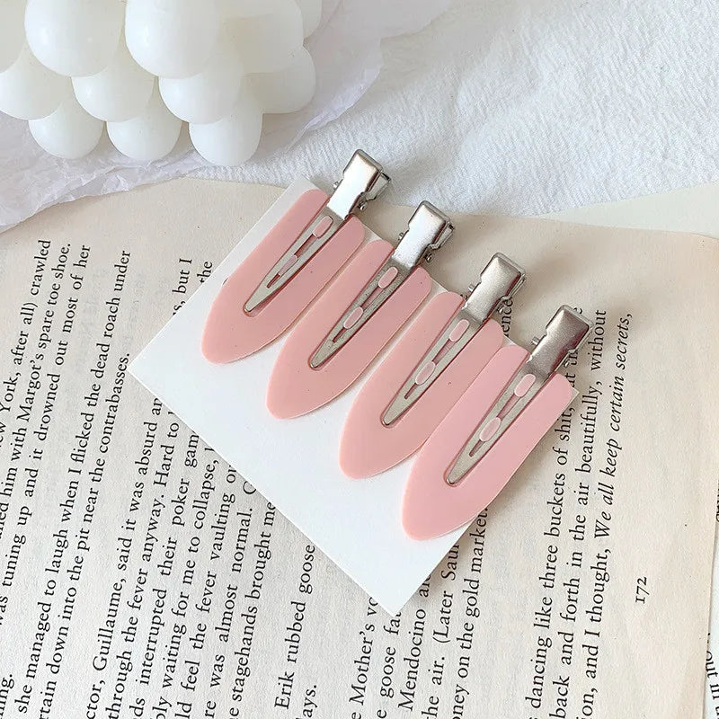 Seamless No-Crease Hair Clips for Bangs & Styling | 2/4 Pack