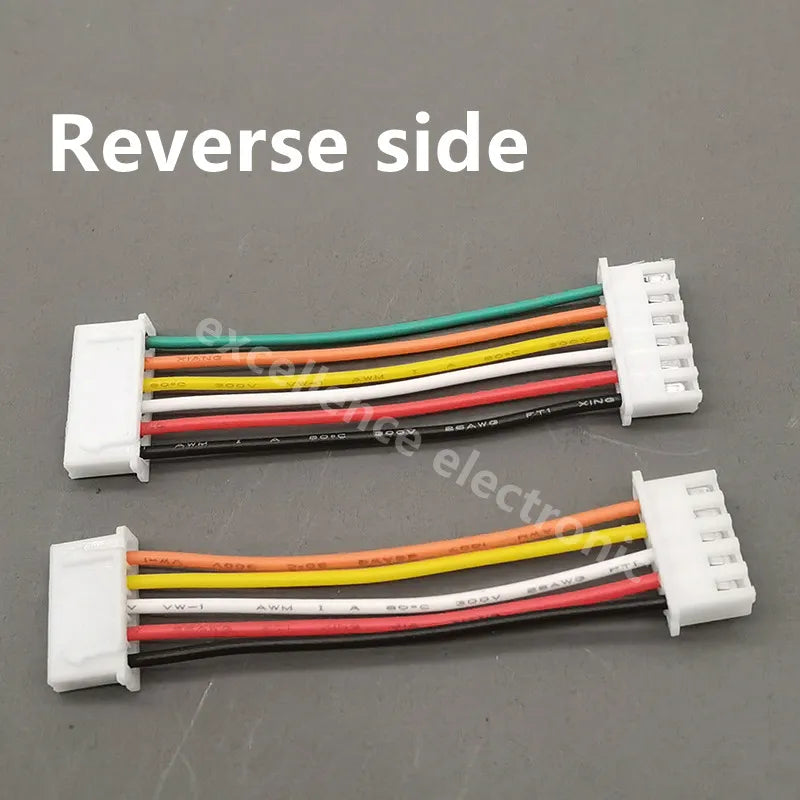 10PCS XH2.54 Electronic Wire Terminal Wire Double Head 10cm/20cm/30cm Cable 26awg Double Head Same side / Reverse side Connector Peaceful Pleasures Health and Wellness Reverse side 12P 10cm