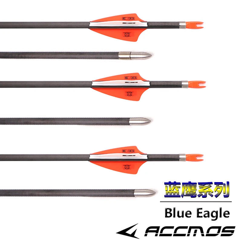 6 ID4 Finished Carbon Arrows Spine 200 250 300 350 400 500 600 700