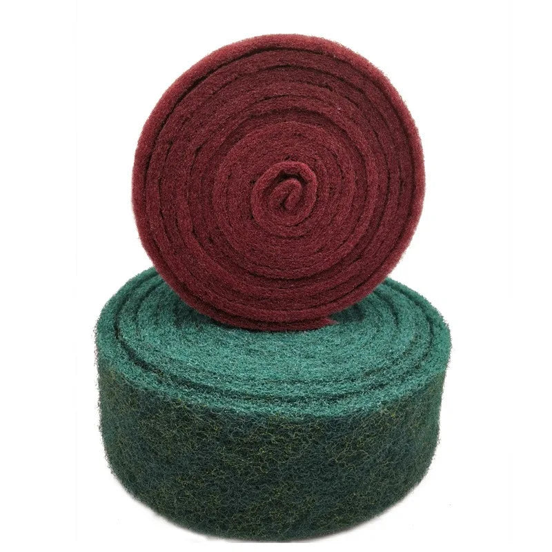 5M Stainless Steel Scouring Pad Roll – Metal & Wood Polishing