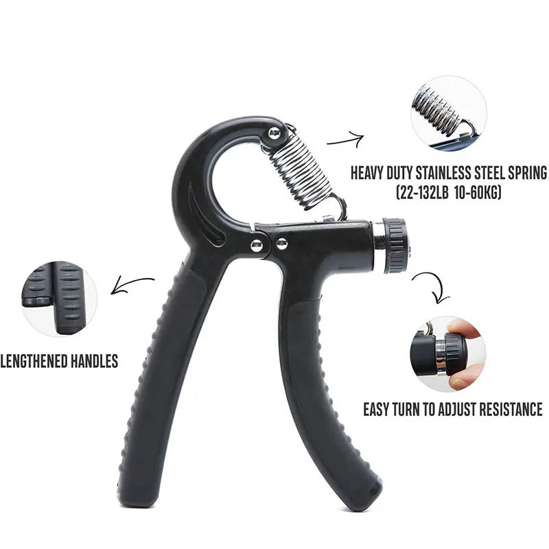 5-Piece Hand Grip Strengthener Set – Finger & Wrist Trainer