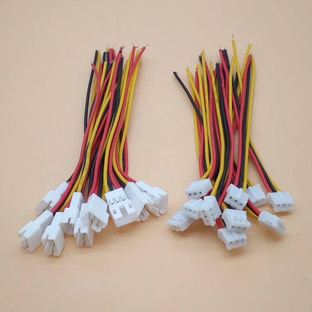 10Pair Micro JST PH 2.0 2P 3P 4P 5P 6PIN Male Female Plug Connector With Wire Cables 100mm Peaceful Pleasures Health and Wellness