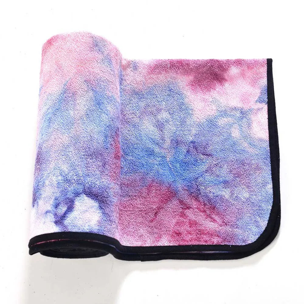 Non-Slip Microfiber Yoga Mat Towel – Fast Dry & Foldable