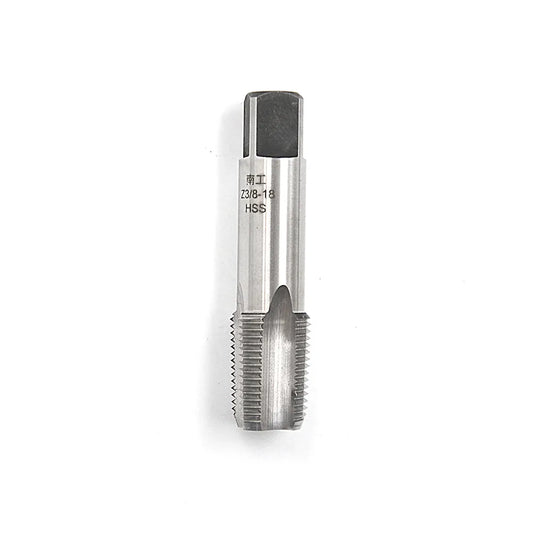 HSS Pipe Tap G1/8"-28 BSP & 3/8"-18 NPT Taper Thread Tap 70mm Pipe Threading Tap Peaceful Pleasures Health and Wellness
