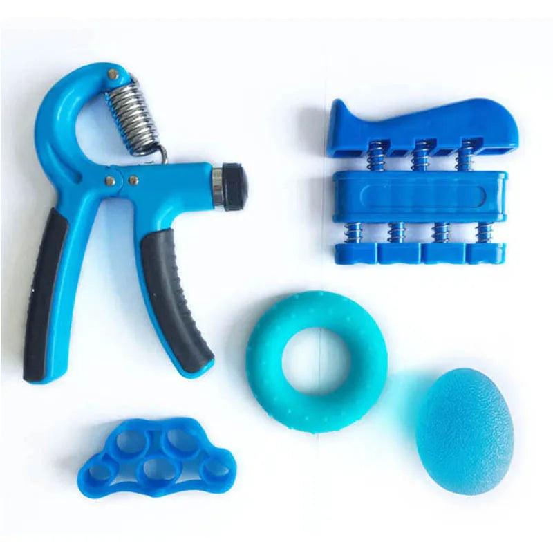 5-Piece Hand Grip Strengthener Set – Finger & Wrist Trainer