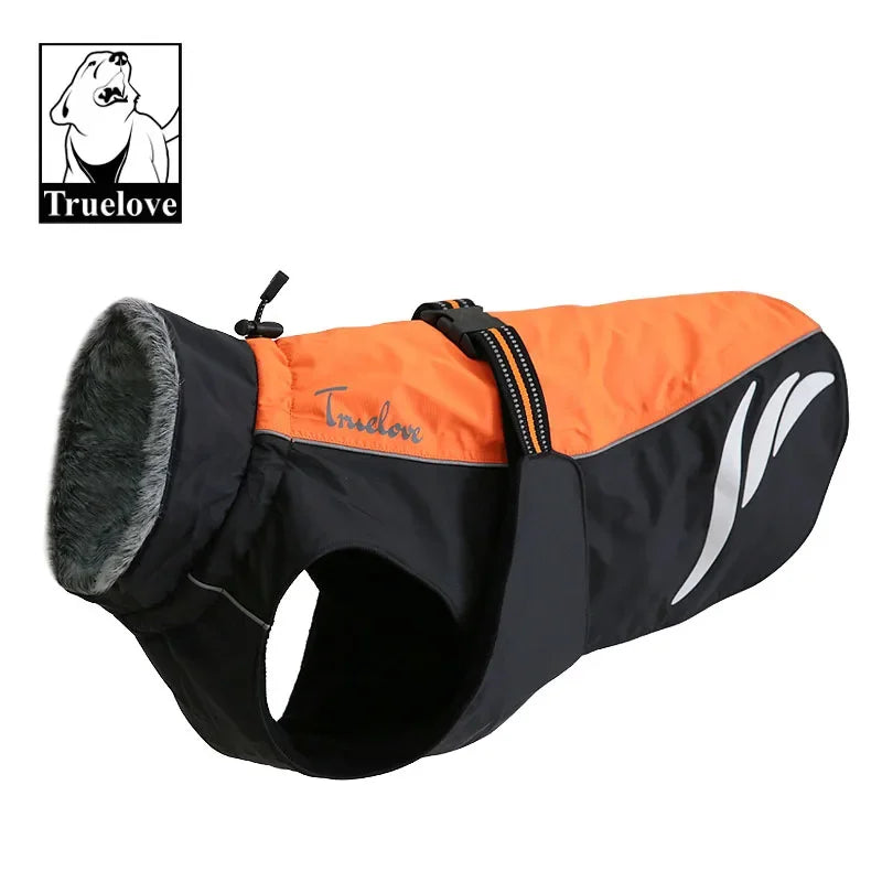 Truelove Waterproof Dog Winter Coat Vest Outdoor Reflective Walking Warm Pet Jacket Clothes for Large Small Dogs TLG2371 Peaceful Pleasures Health and Wellness