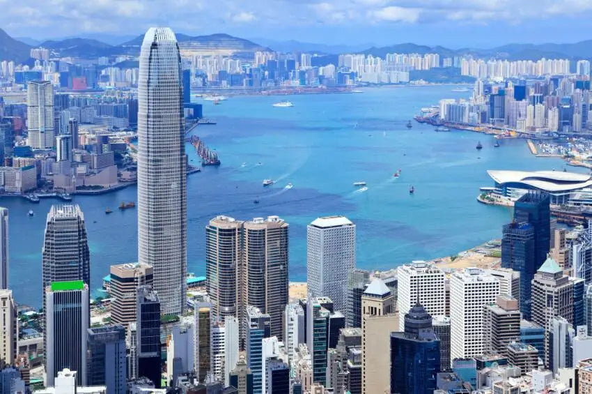 Landsacpe Posters and Prints Wall Art Canvas Painting Beautiful City View of Hong Kong Pictures for Living Room Cuadros Decor Peaceful Pleasures Health and Wellness NP113 30x45cm No Frame