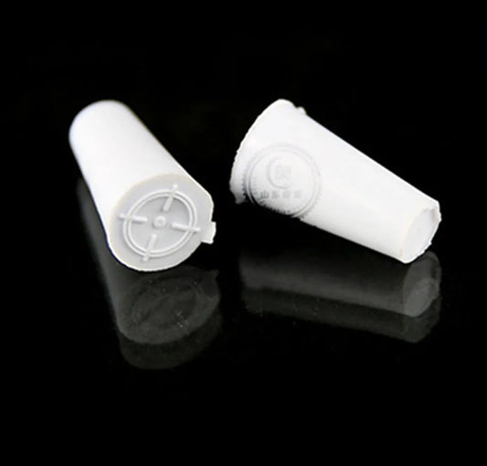 Flat Leather Stopper Traditionalleather Turn Bow Plug Cone Silicone Peaceful Pleasures Health and Wellness 10PCS