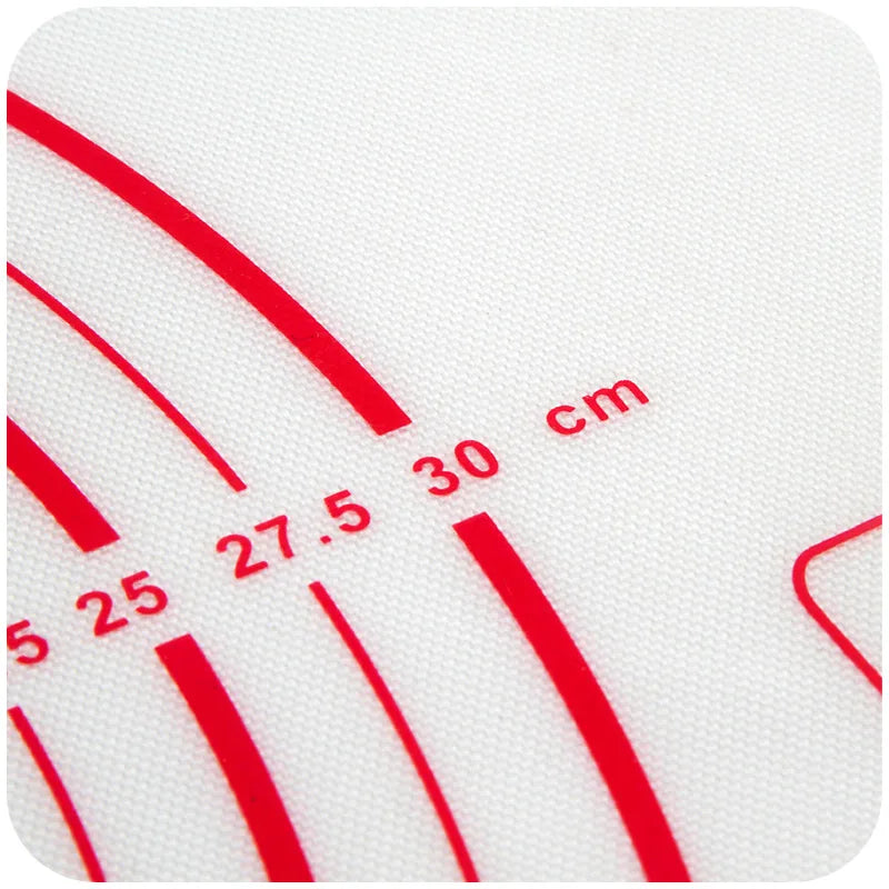 Non-Stick Silicone Pastry & Kneading Mat – 26x29cm Dough Rolling Baking Mat for Cookies, Bread & Pastry