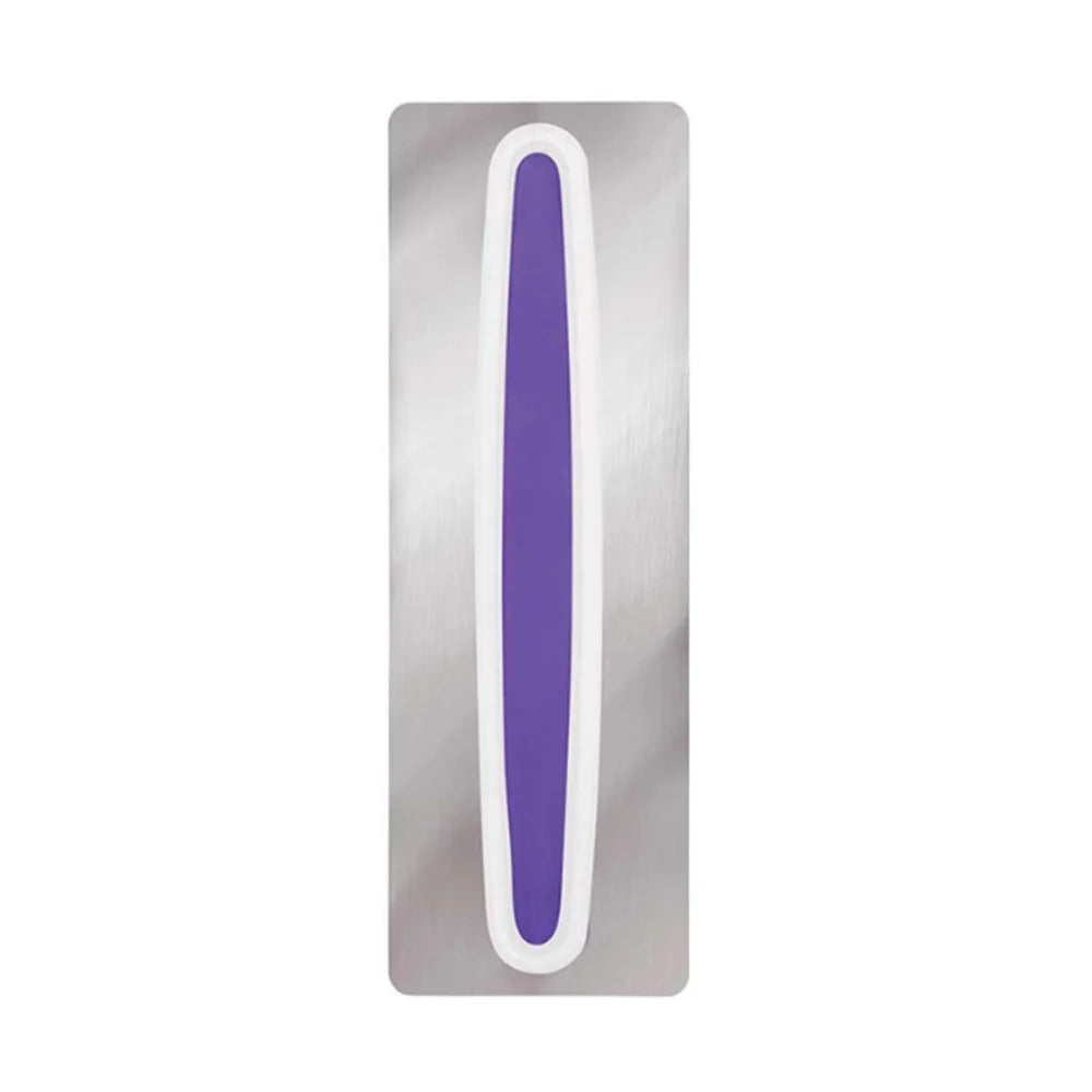 Stainless Steel Cake Scraper & Icing Smoother | Fondant & Buttercream Spatula – Dough Scraper Baking Tool