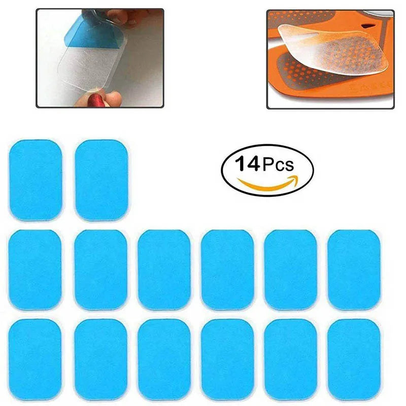 14-Pack EMS Hydrogel Replacement Pads for AB Belt Muscle Toner