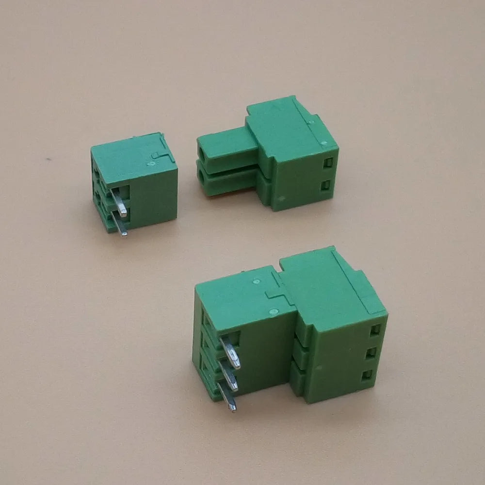 10 Sets 3.81mm 2/3/4/5/6/7/8 pin Right Angle Terminal Plug Type 3.81 Pitch Connector Pcb Screw Terminal Block Peaceful Pleasures Health and Wellness