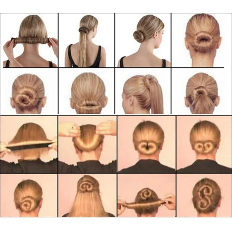 6-Color DIY Magic Bun Maker & French Twist Hair Braider Tool
