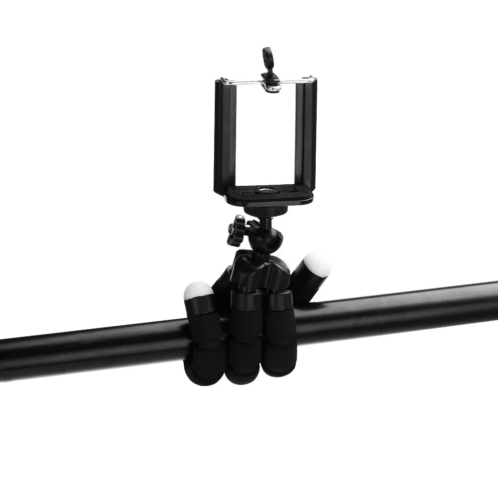 VeFly Octopus Mini Flexible Tripod & Phone Clip Holder