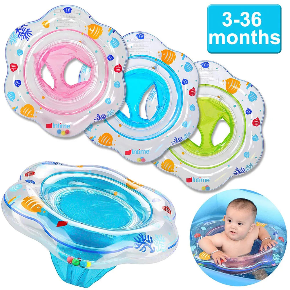 Baby Inflatable Swim Ring Float – Double Airbag Safety Seat