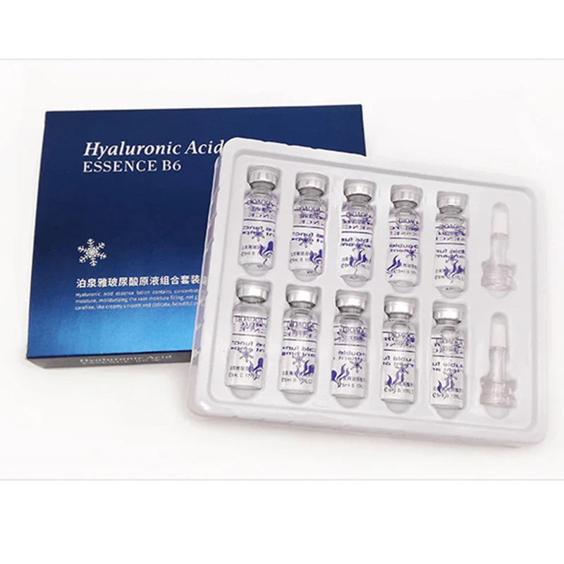 BIOAQUA Hyaluronic Acid Serum Ampoules – 10-Pack Moisturizing Set