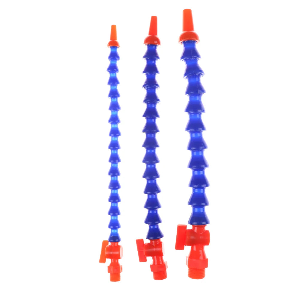 Flexible Coolant Pipe 300mm | 1/4" 3/8" 1/2" Blue Nozzle Hose