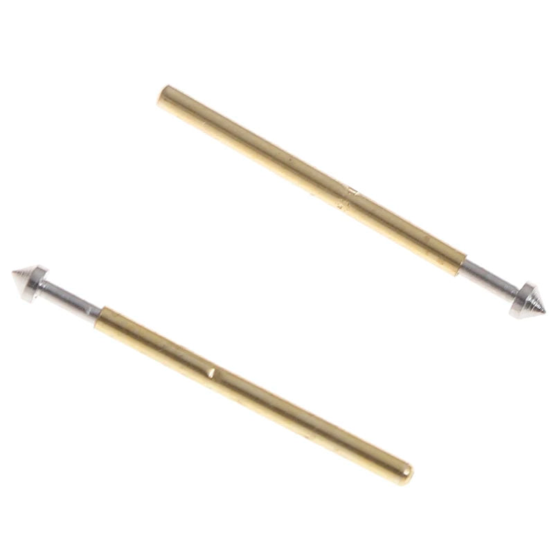 100pcs P75-E2/E3 Gold Plated Spring Pogo Pin Test Probes 1.3mm