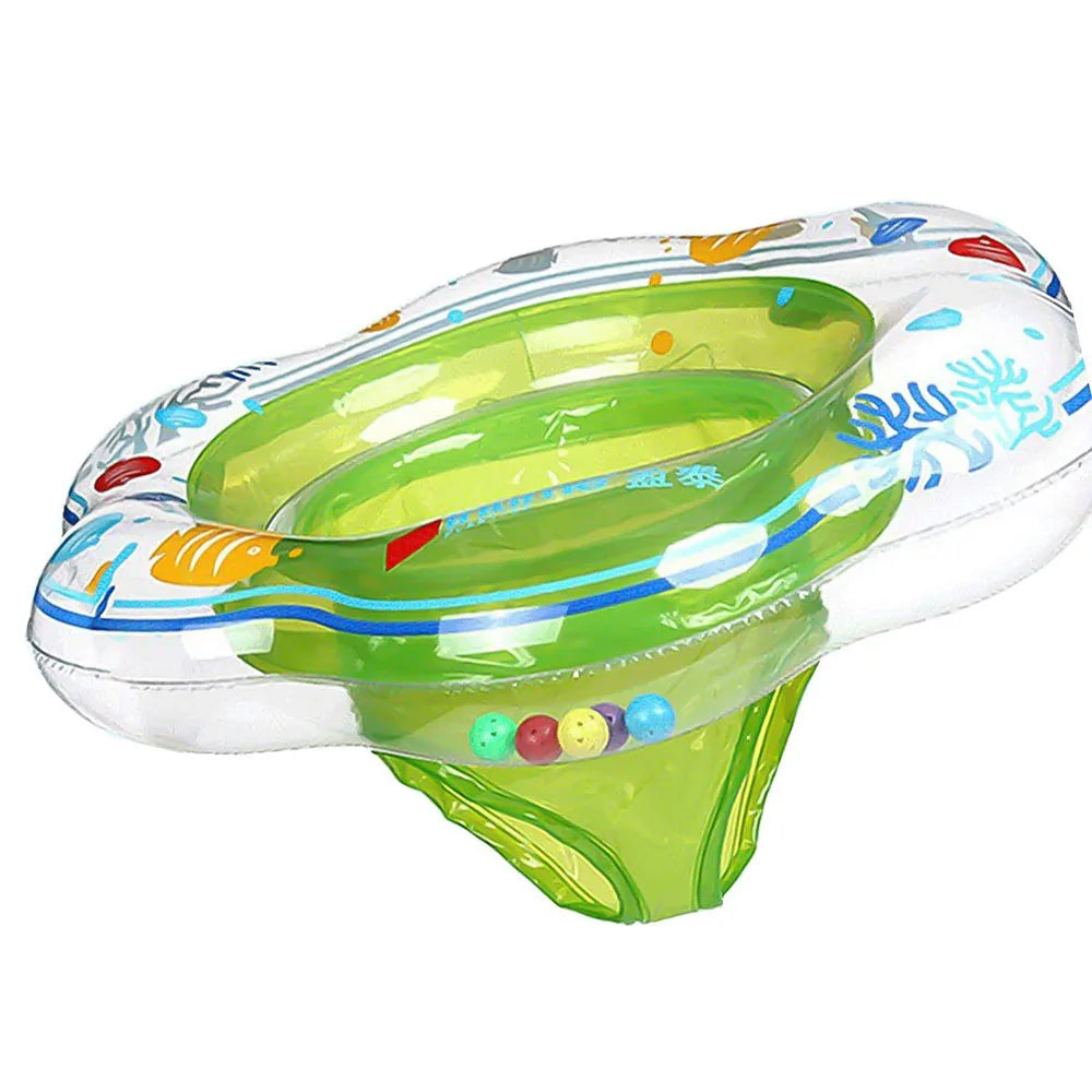Baby Inflatable Swim Ring Float – Double Airbag Safety Seat