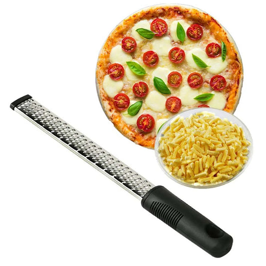 12-Inch Stainless Steel Cheese Grater & Lemon Zester | Chocolate Grater, Fruit Peeler – Multifunctional Kitchen Tool Peaceful Pleasures Health and Wellness Default Title
