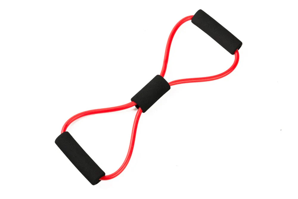 8-Shape Resistance Band Chest Expander – Yoga & Gym Fitness