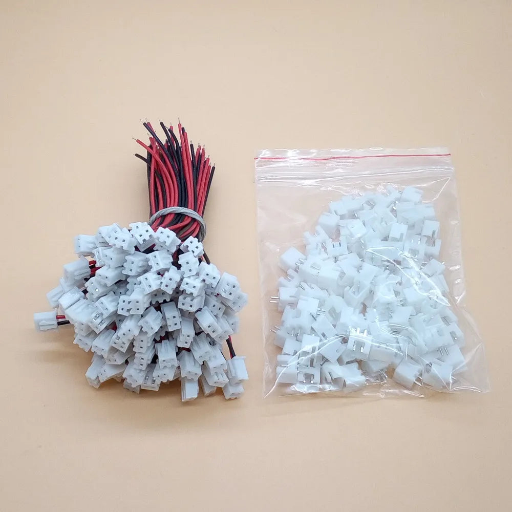 100Sets XH Pitch 2.54mm 2Pin 3Pin 4Pin 5/6/7/8/9/10 Pin Single-Head Wire To Board Connector 10cm 26AWG With Socket Peaceful Pleasures Health and Wellness