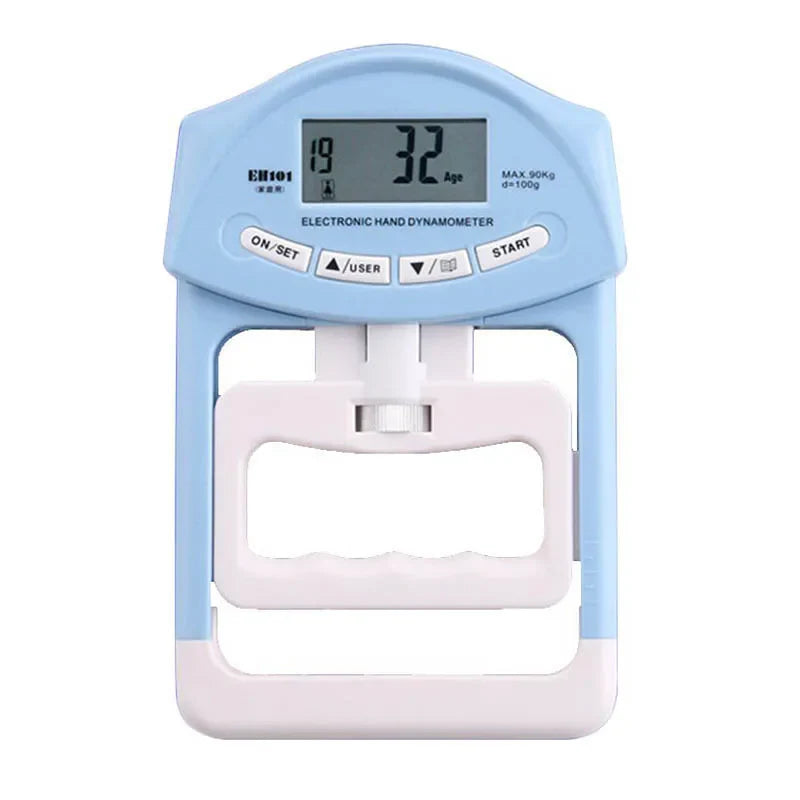 Digital Hand Dynamometer 90kg/200lbs – 19-User Grip Meter