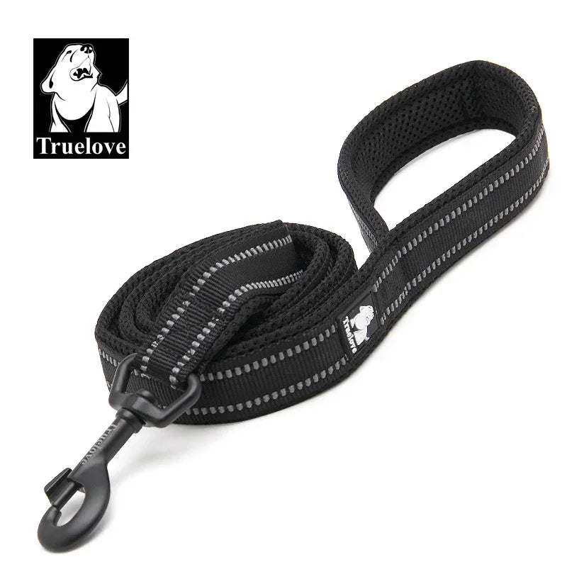 Truelove Soft Dog Pet Leash in Harness and Collar Reflective Nylon Cat Mesh Walking Training 11 Color Length 110cm TLL2111 Peaceful Pleasures Health and Wellness