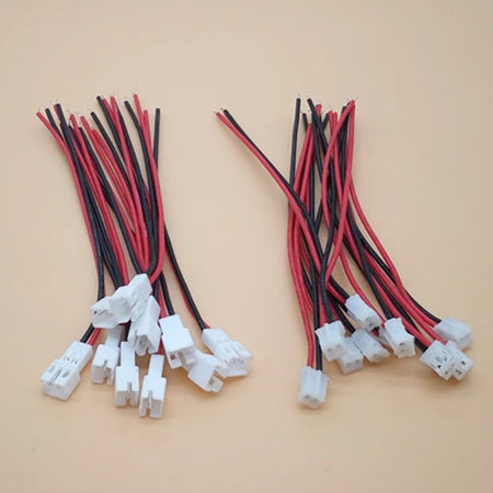 10Pair Micro JST PH 2.0 2P 3P 4P 5P 6PIN Male Female Plug Connector With Wire Cables 100mm Peaceful Pleasures Health and Wellness 10 Pairs 2P