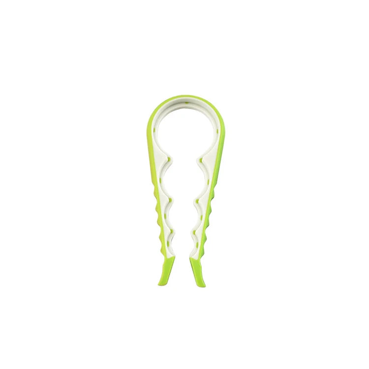 Jar Opener, Easy Grip Bottle Opener Twist Off Lid Quick Opening Cooking Everyday Use for Weak Hands and Arthritic Peaceful Pleasures Health and Wellness green