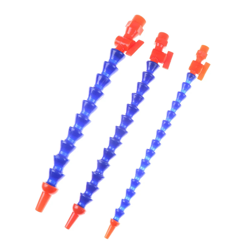 Flexible Coolant Pipe 300mm | 1/4" 3/8" 1/2" Blue Nozzle Hose