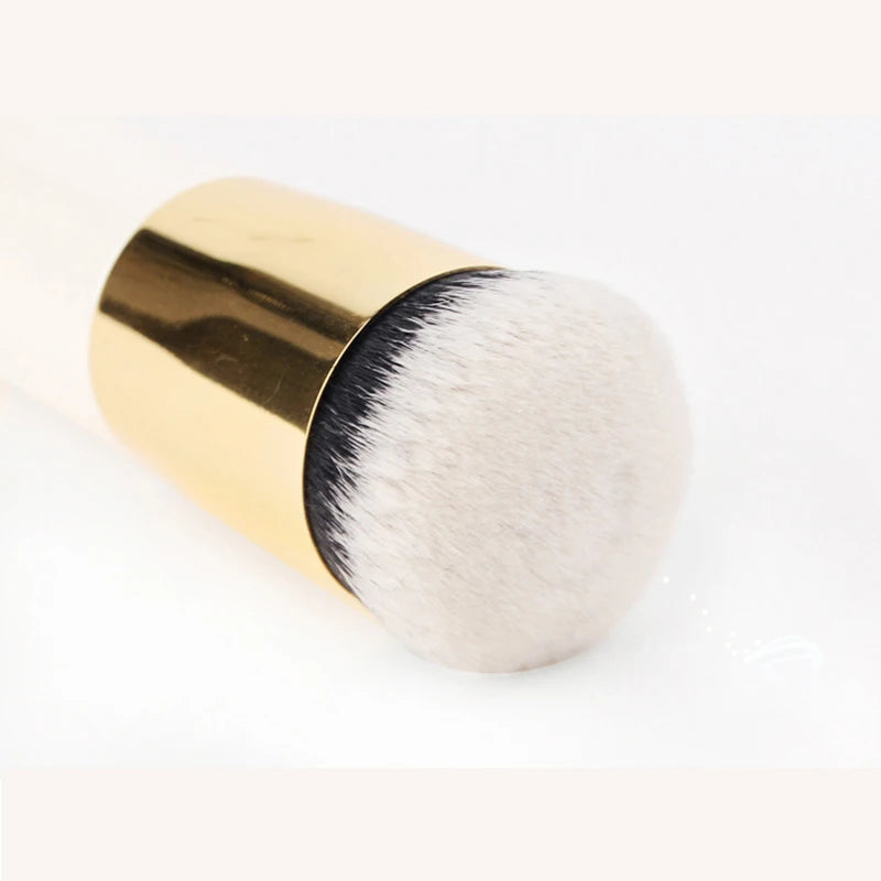 Chubby Flat Foundation Brush – Soft Synthetic Makeup Brush