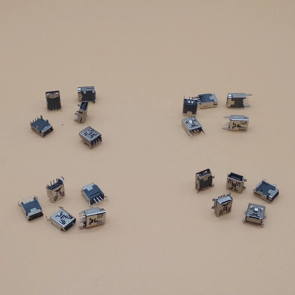 10 Models 50pcs/Lot Micro USB Connector, Mini Usb Jack Tail Socket for Charging Port Peaceful Pleasures Health and Wellness