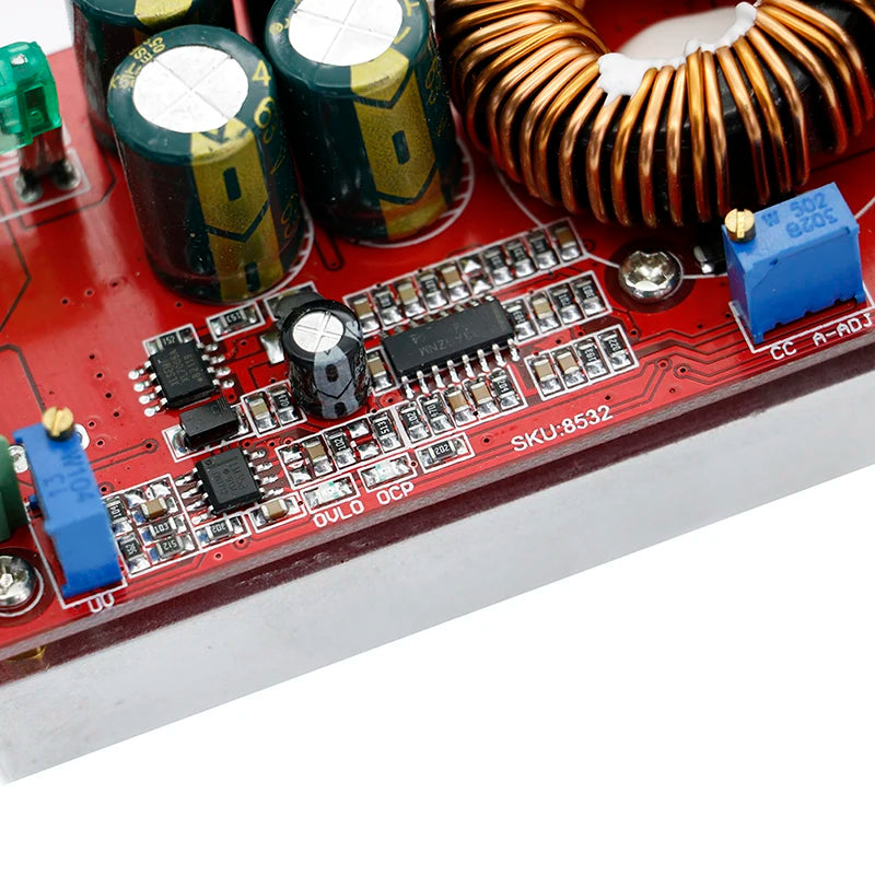 DC-DC Boost Converter Module 20A 1200W | 8-60V to 12-80V