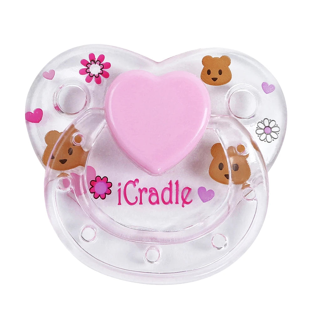 Magnetic Pacifiers for Reborn Dolls – 4 Pack Assorted Colors
