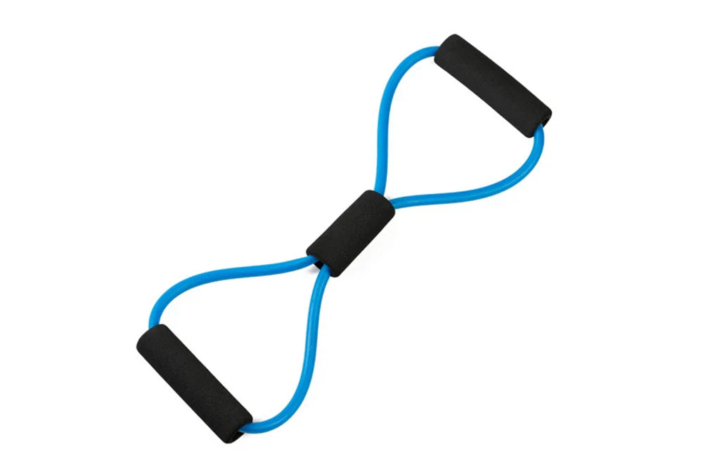 8-Shape Resistance Band Chest Expander – Yoga & Gym Fitness