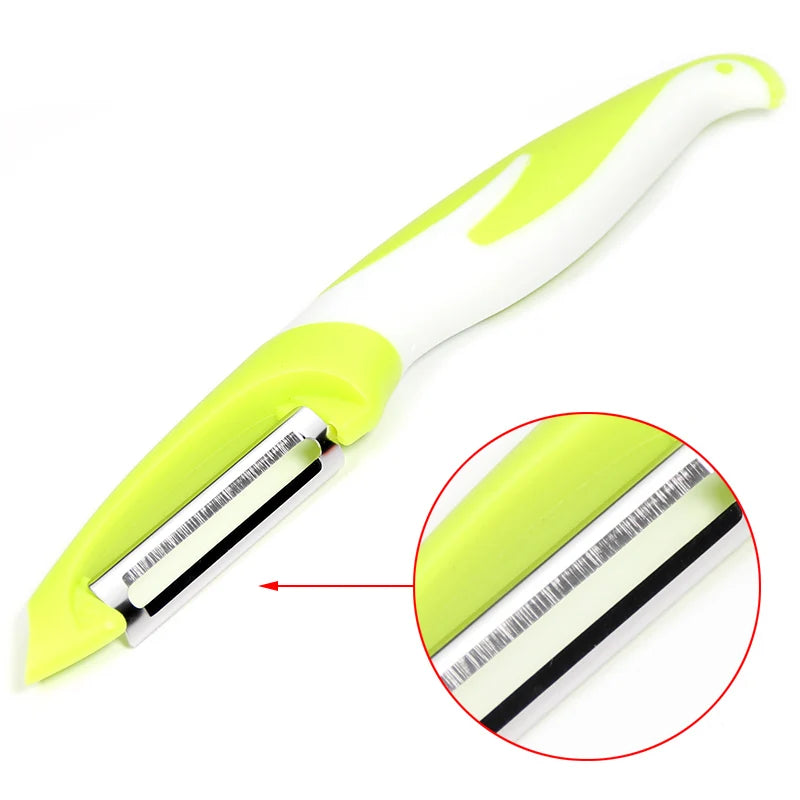 Vegetable, Potato Peeler Vegetable Cutter Fruit Melon Planer Grater Kitchen Gadgets Peaceful Pleasures Health and Wellness Swivel Peeler A